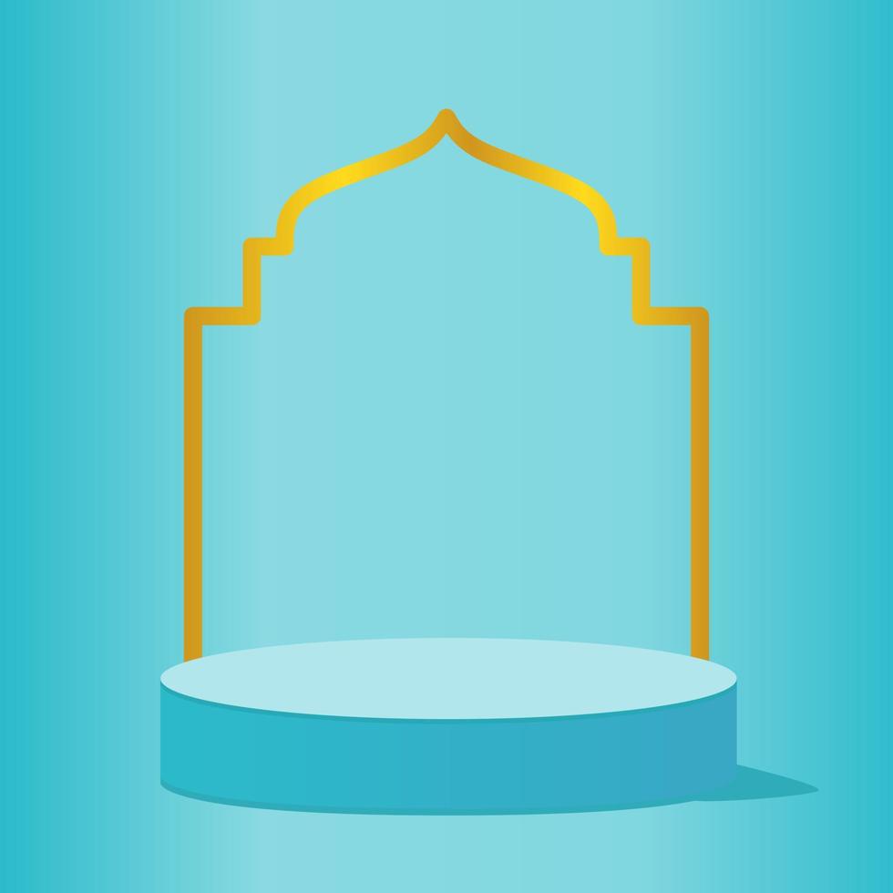 islámico Ramadán temática saludo tarjeta modelo vector ilustración, Perfecto para publicidad, social medios de comunicación, bandera antecedentes necesidades.