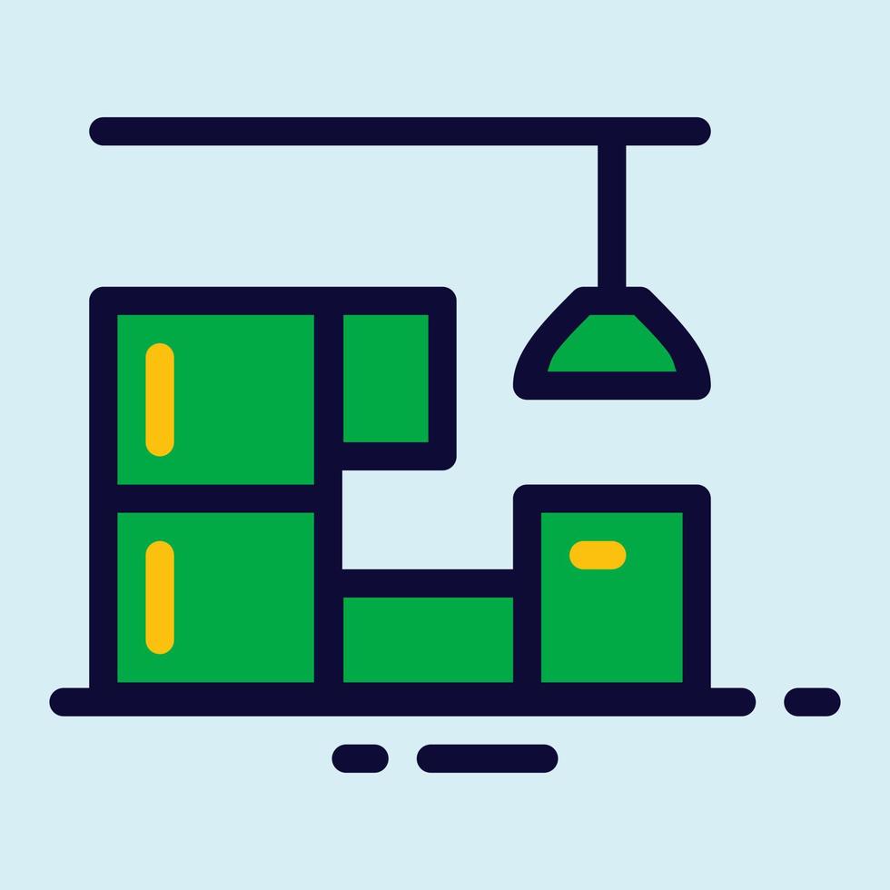 simple kitchen icon vector illustration modern trendy design, suitable for advertisement, website, social media post and other graphic needs.