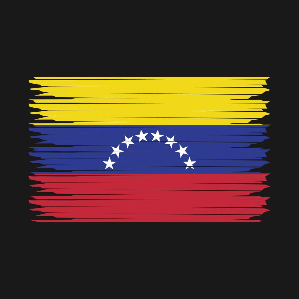 Venezuela Flag Illustration vector