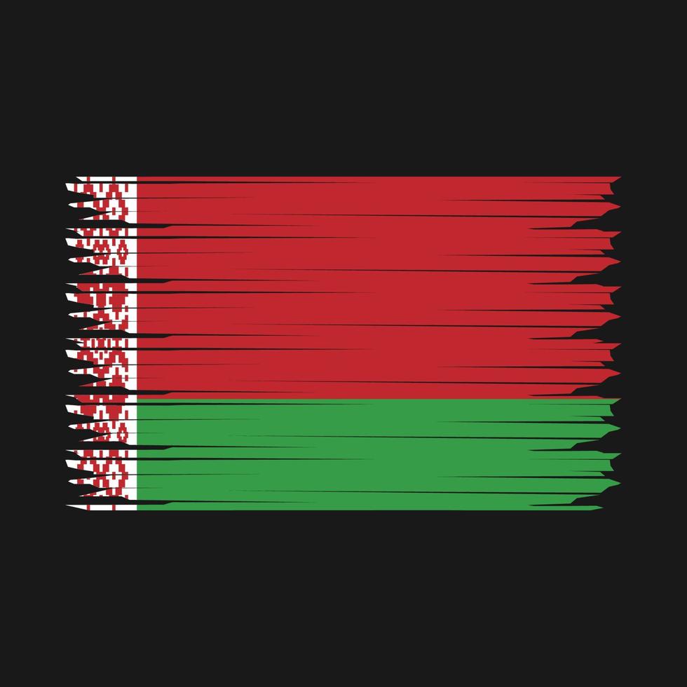 Belarus Flag Illustration vector