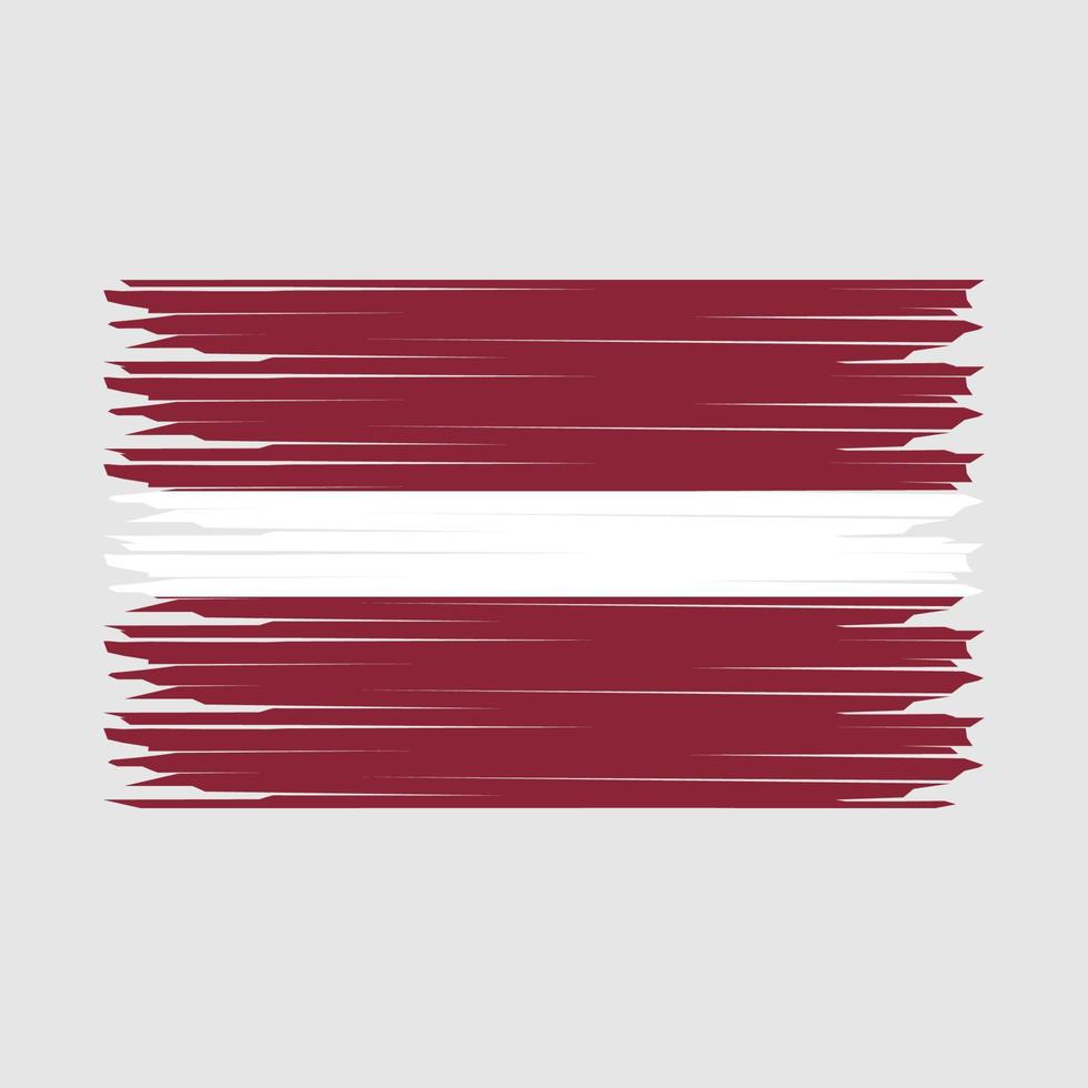 Latvia Flag Illustration vector