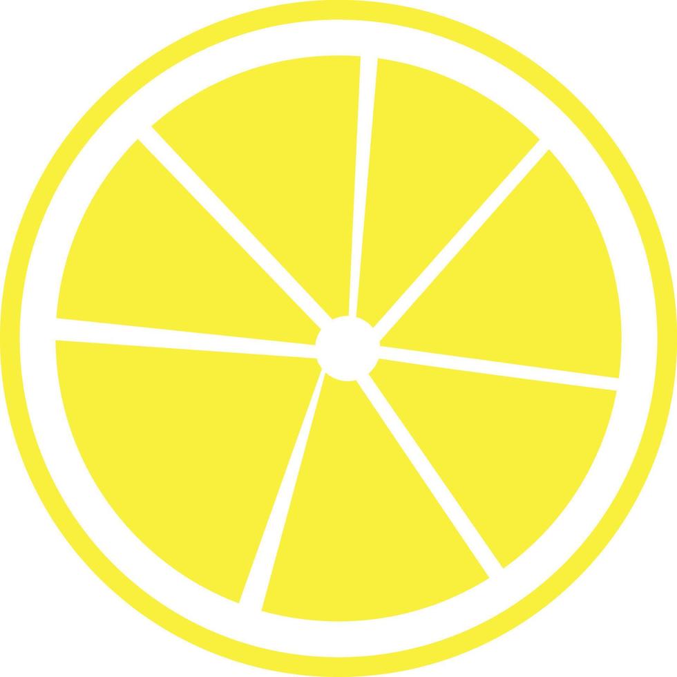 lemon yellow illustration vector