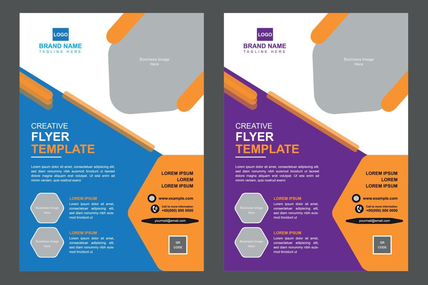 Marketing Flyer Design Template for Your Business vector