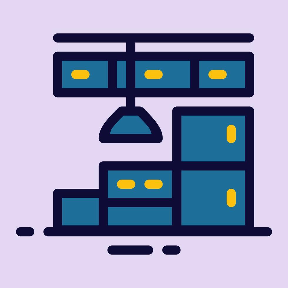 simple kitchen icon vector illustration modern trendy design, suitable for advertisement, website, social media post and other graphic needs.