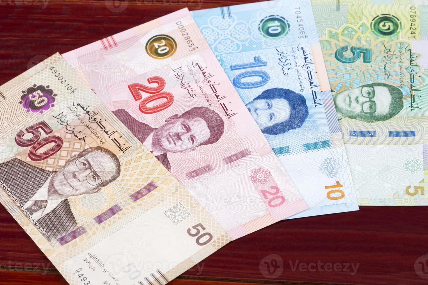 Tunisian dinar a business background photo