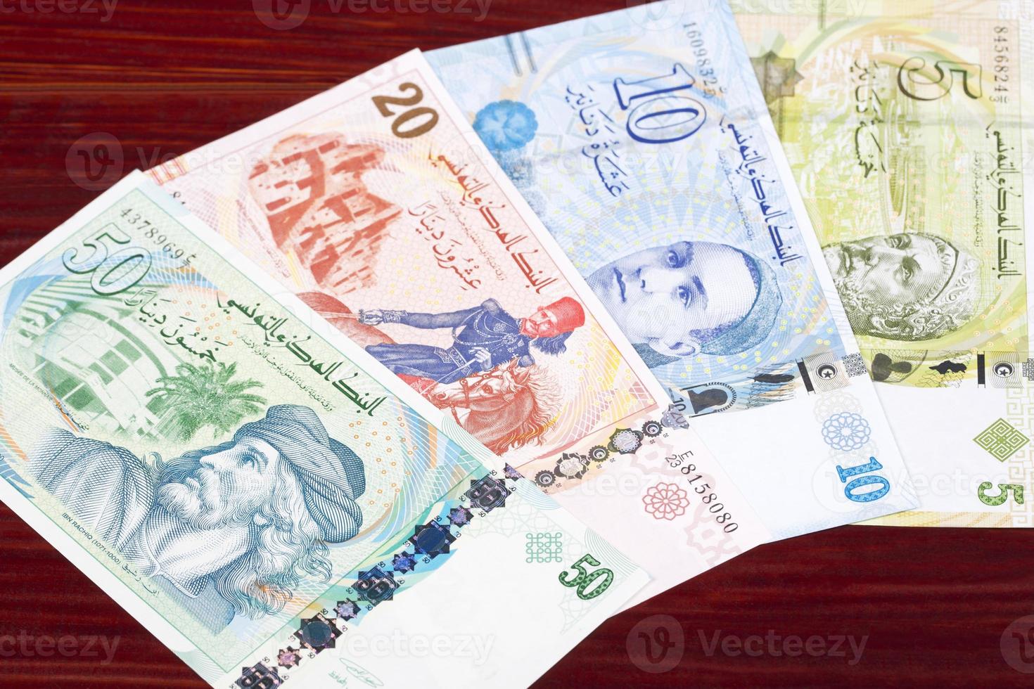 Tunisian dinar a business background photo