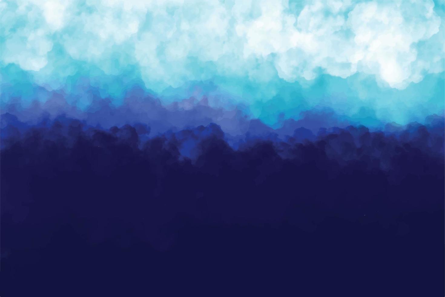 Abstract cloud blue texture background vector