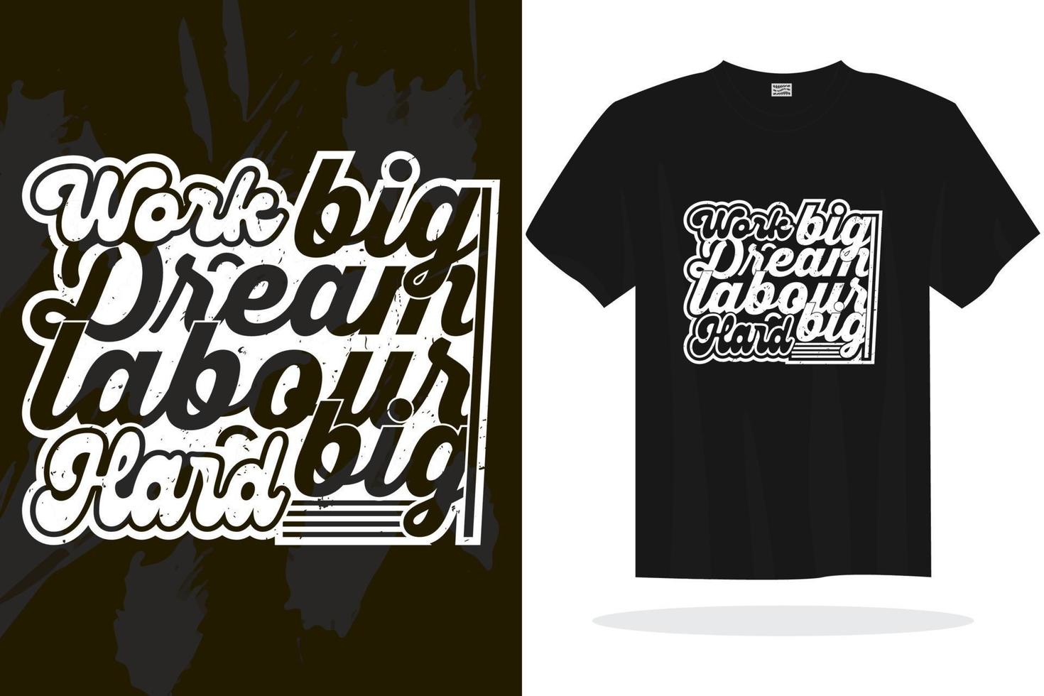 Print ready inspirational typography lettering quotes vector t shirt design template