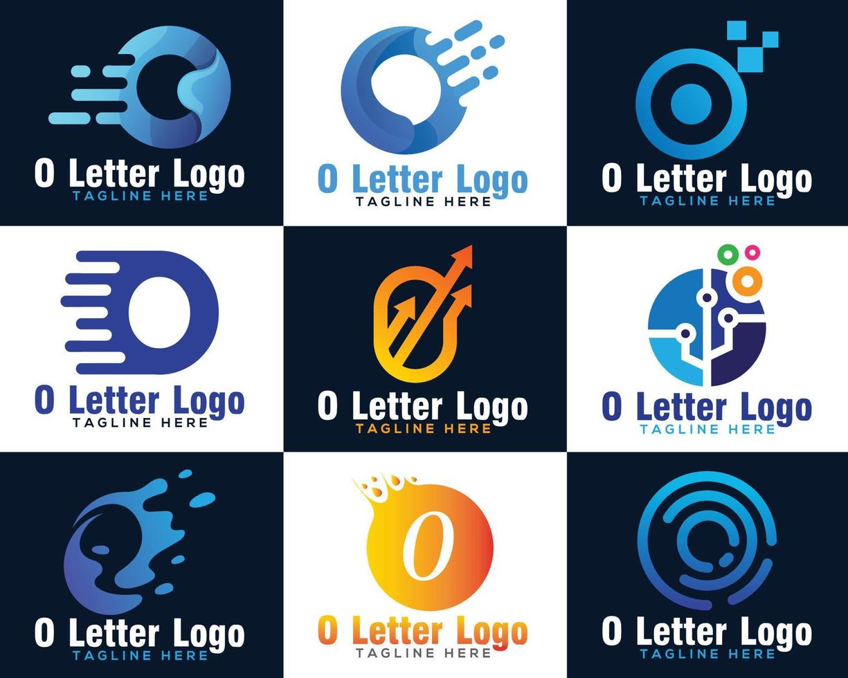 resumen creativo o letra logo vector