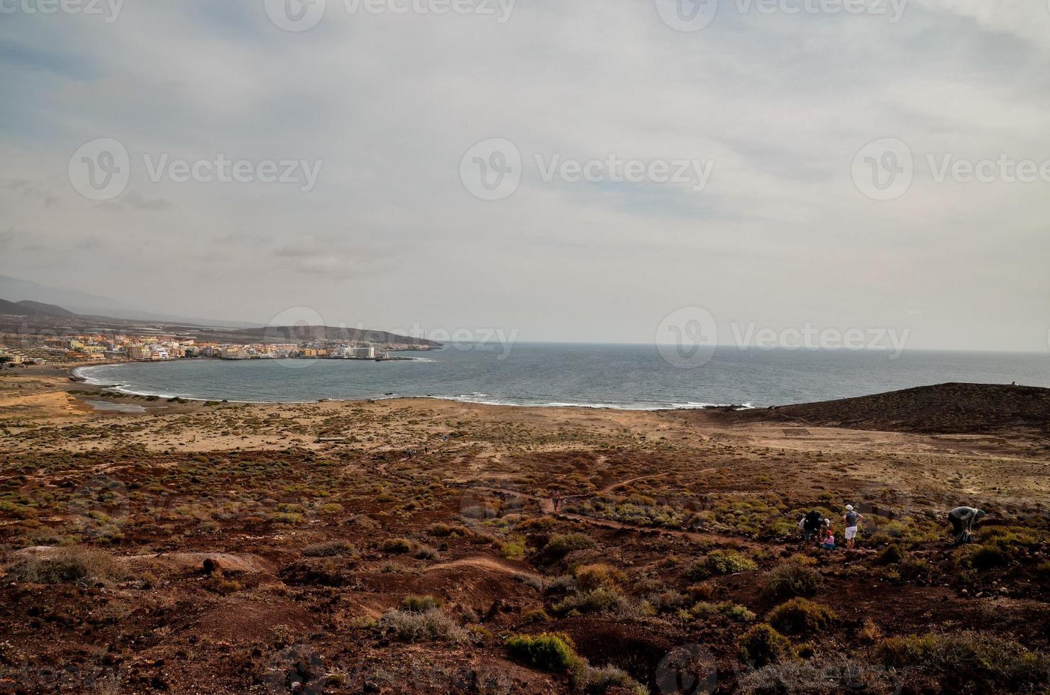 Scenic coastal view photo