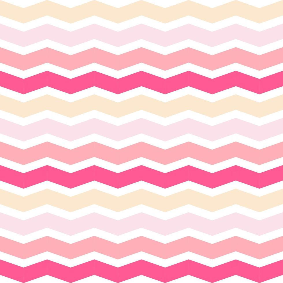 beauty sweet abstract seamless pattern pink purple and yellow wave on white background vector