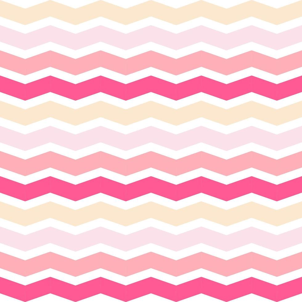 beauty sweet abstract seamless pattern pink purple and yellow wave on white background vector