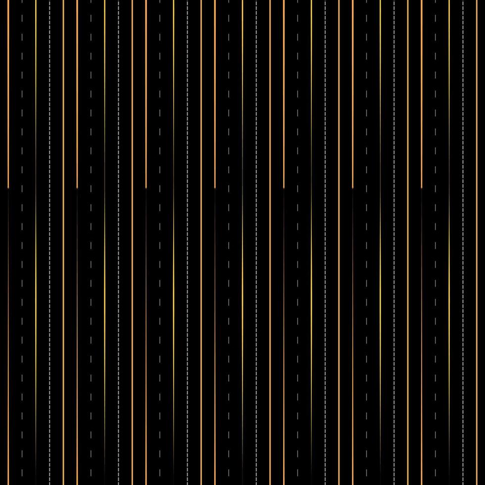 Beauty abstract line silver gold seamless pattern on black background