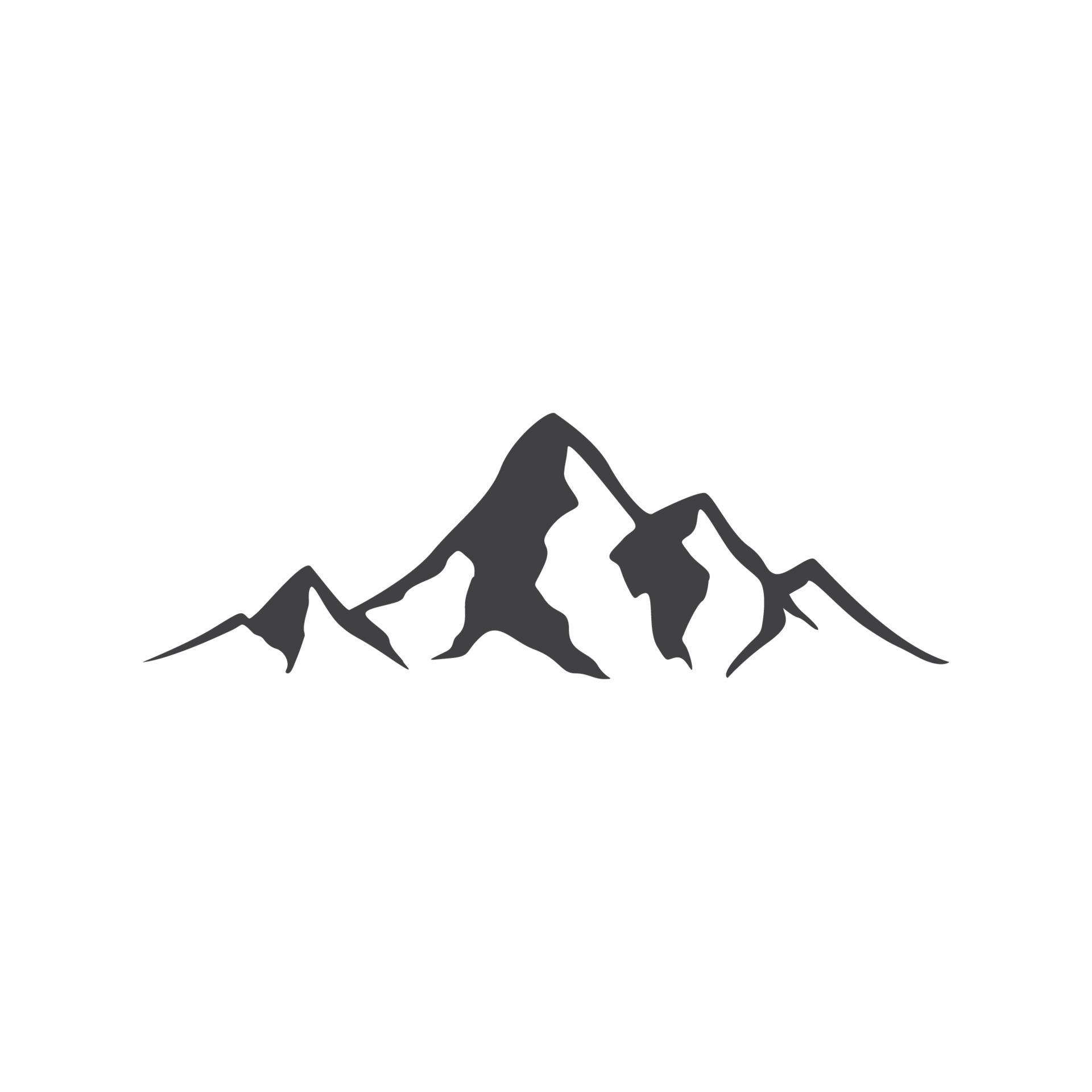 mountain logo vector 21572900 Vector Art at Vecteezy