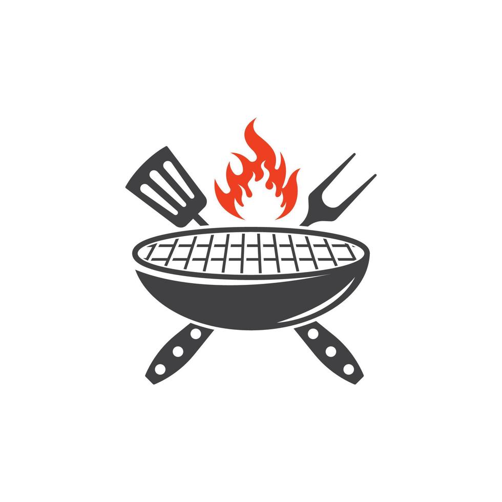 grill logo vector 21572915 Vector Art at Vecteezy