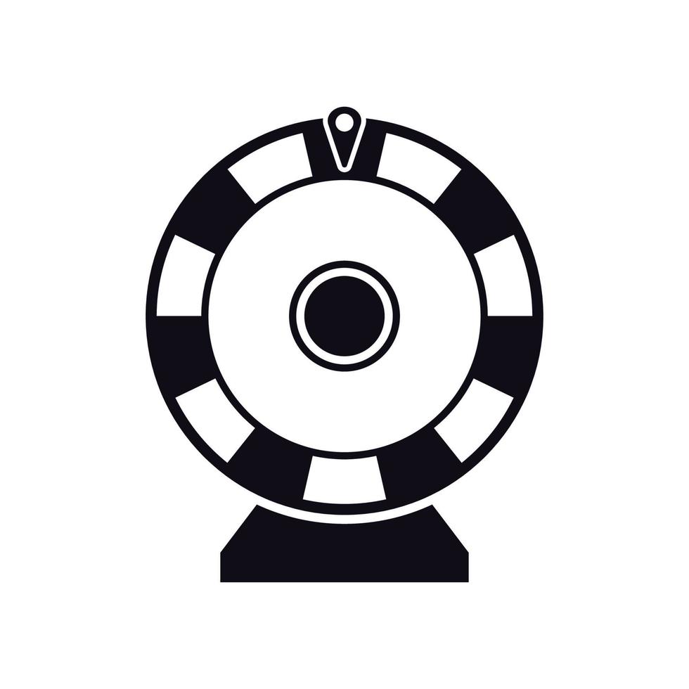 spin wheel icon vector