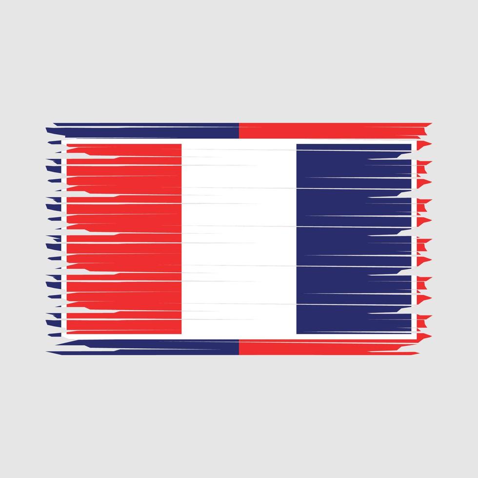 France Flag Illustration vector