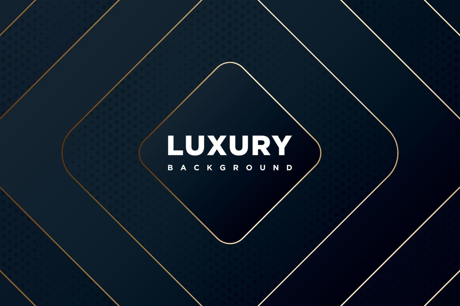 Luxury Background with Golden Rounded Strock vector
