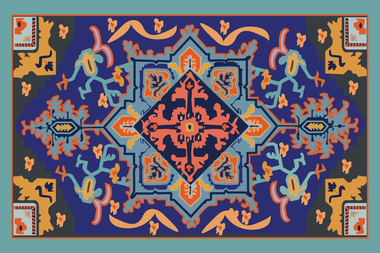 Wildflower Wonderland Design vector