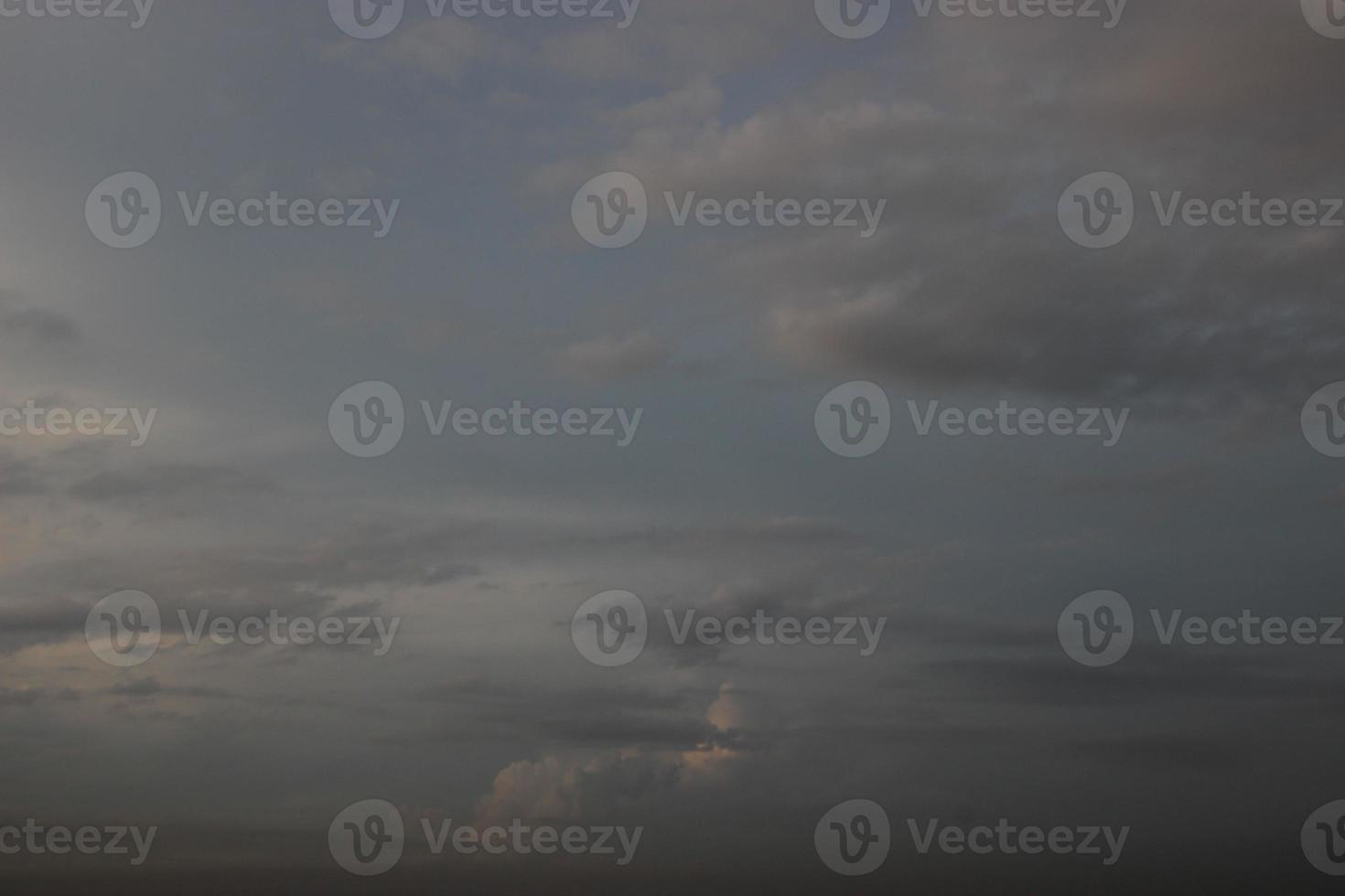 bight golden cloudy sky in sunset background in city building town photo