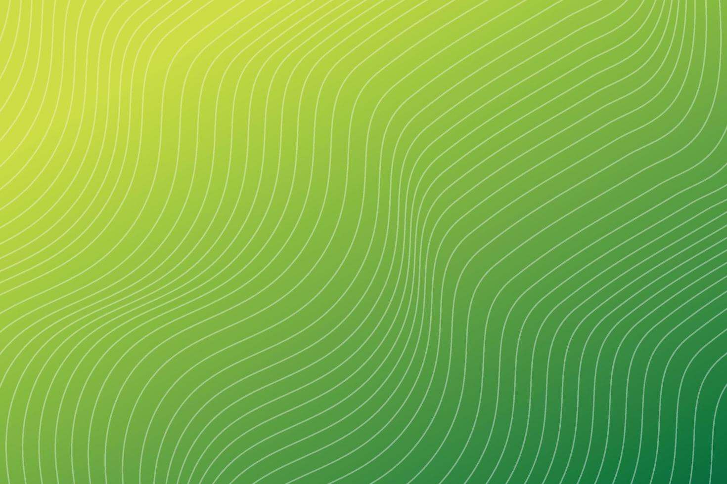 Vector Illustration of the grdient  green and yellow pattern of lines abstract background. EPS10.