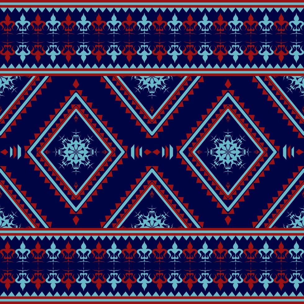 Folk ethnic seamless pattern in vector illustration design for mat, fabric, scarf, carpet, silk and more