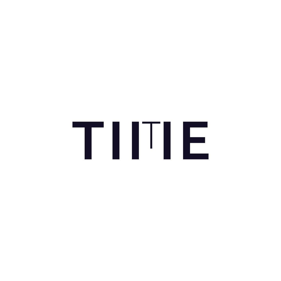 time writing abstract design vector