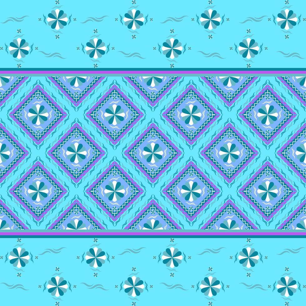 seamless geometric pattern in vector illustration design for carpet, scarf, fabric, tile and more