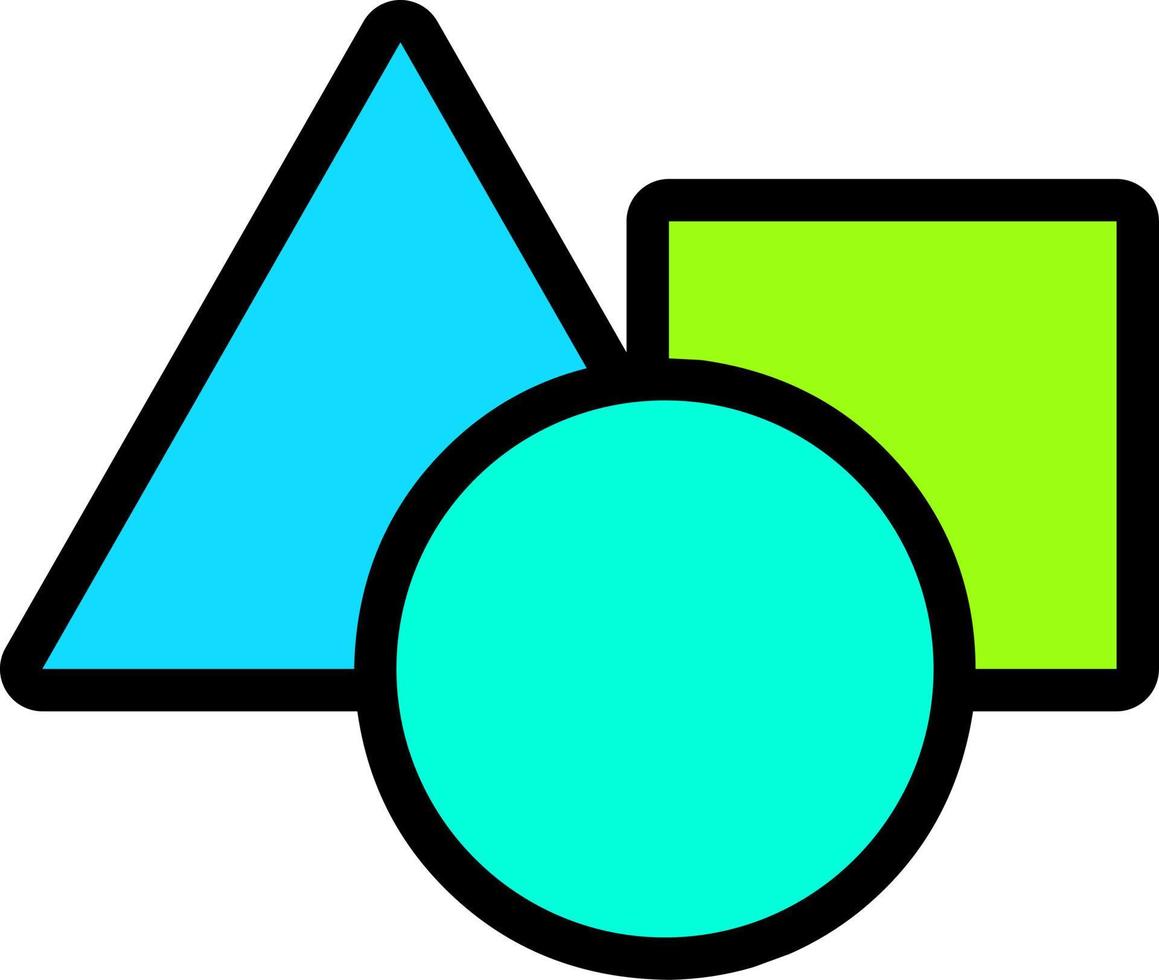 Símbolo Geométrico En Triángulo Con Colores Vector PNG ,dibujos