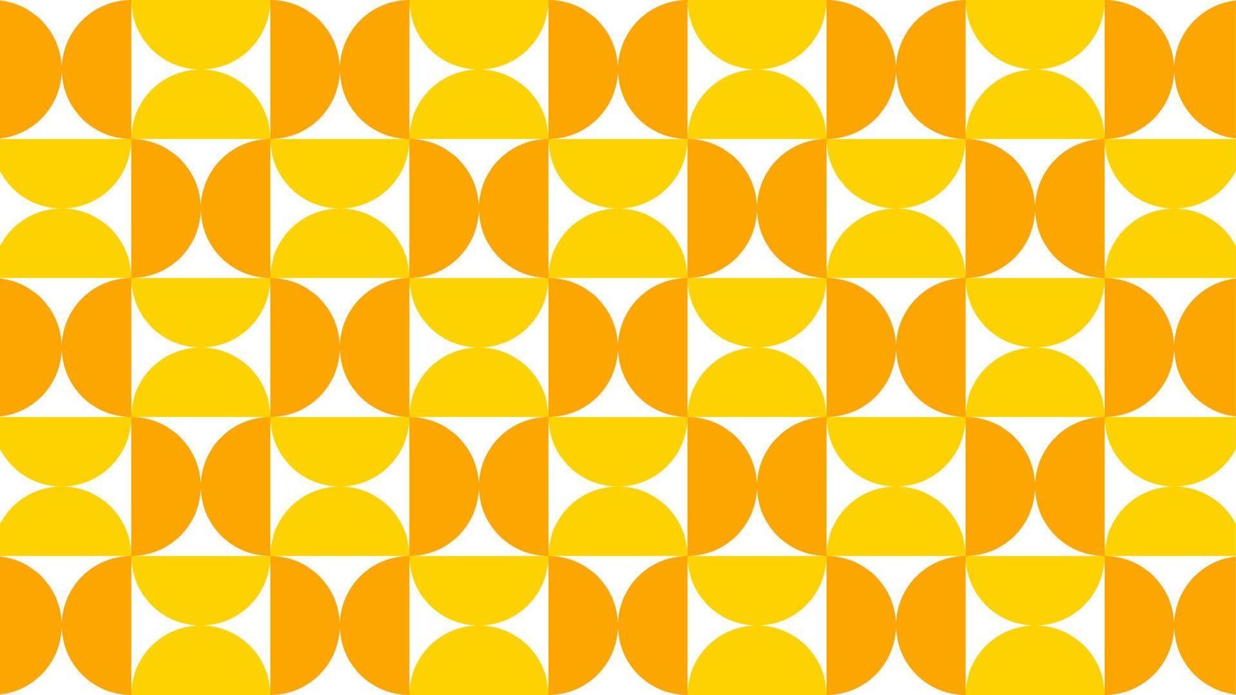 Geometric pattern of double arc. Illustration of geometric pattern. Pattern of half circle for background, layout, decoration, template, texture or wallpaper in graphic design vector
