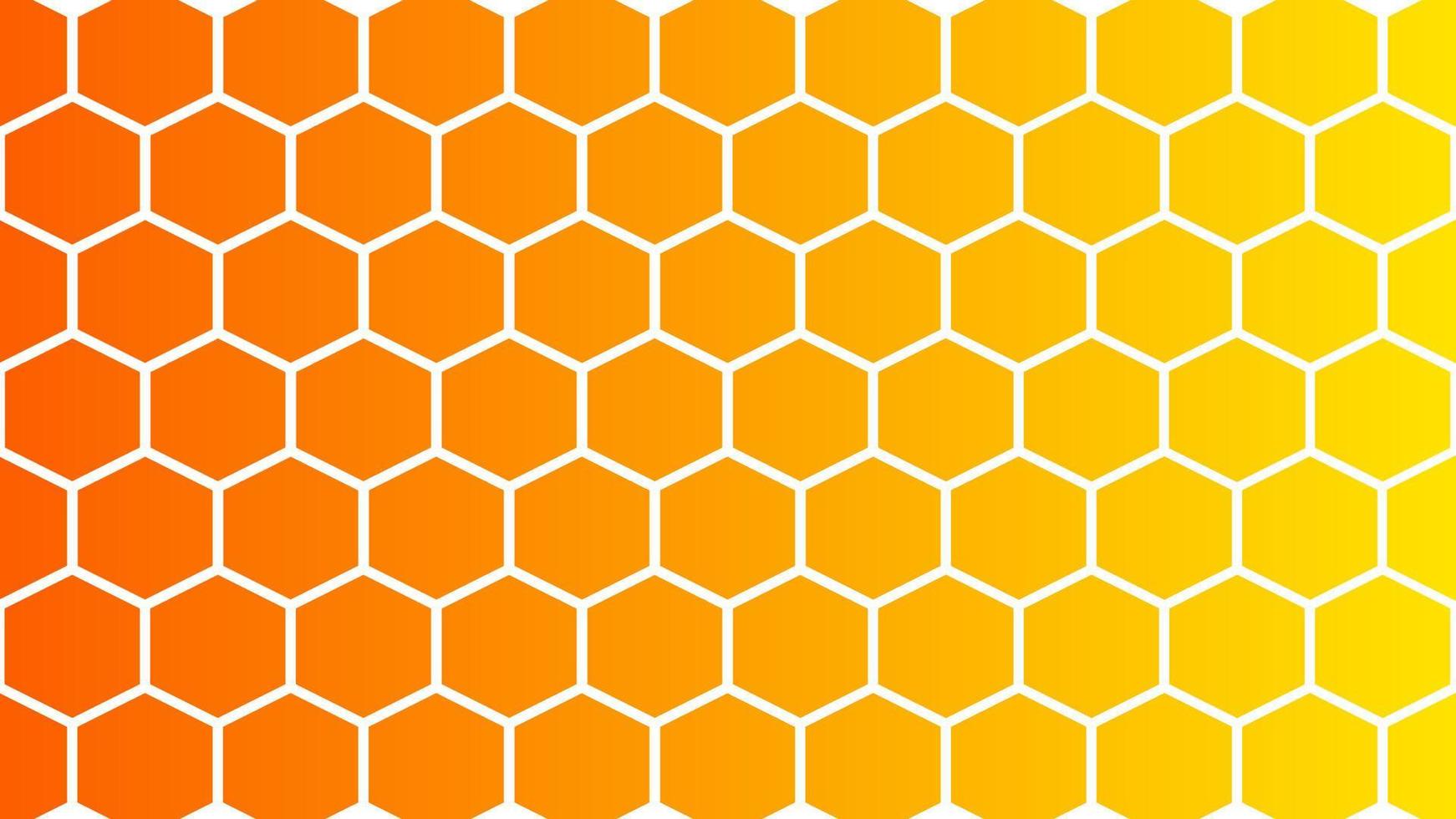 Pattern of honeycomb. Illustration of geometric hexagonal pattern. Pattern of hexagon for background, layout, decoration, template, texture or wallpaper in graphic design vector