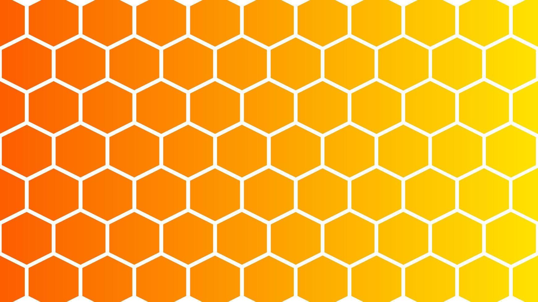 Pattern of honeycomb. Illustration of geometric hexagonal pattern. Pattern of hexagon for background, layout, decoration, template, texture or wallpaper in graphic design vector