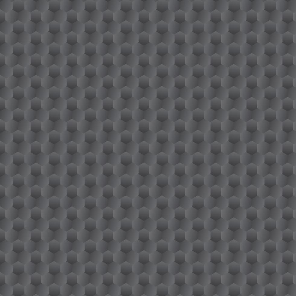 Cubic 3d illusion Hexagon Pattern vector