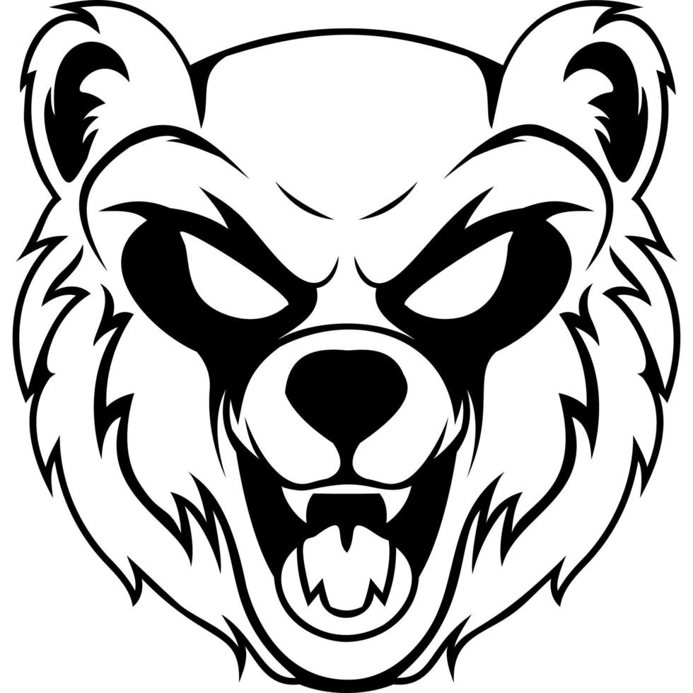 panda icon animal mascot vector
