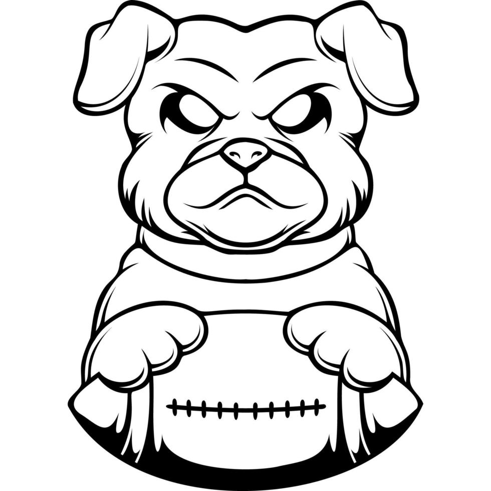 pug icon animal mascot vector