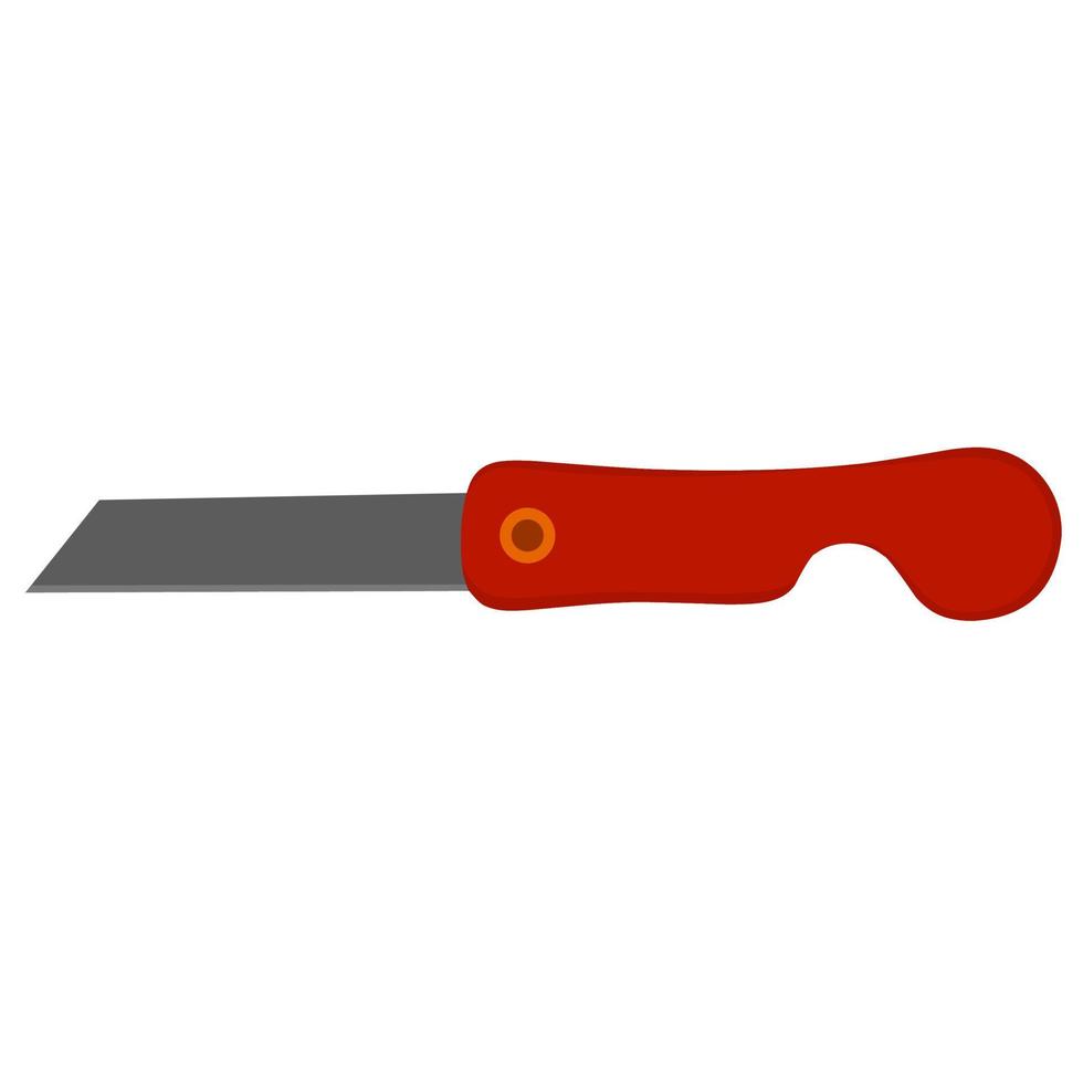 Box cutter icon vector illustration. household box cutter kater for general or utility use. Stationery knife on a white background.