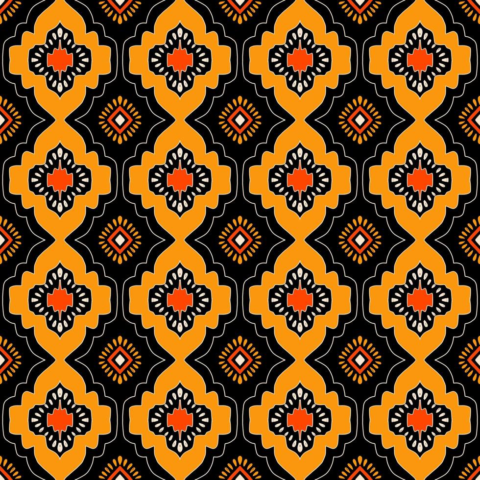 étnico ikat patrones geométrico nativo tribal boho motivo azteca textil tela alfombra mandalas africano americano India flor foto