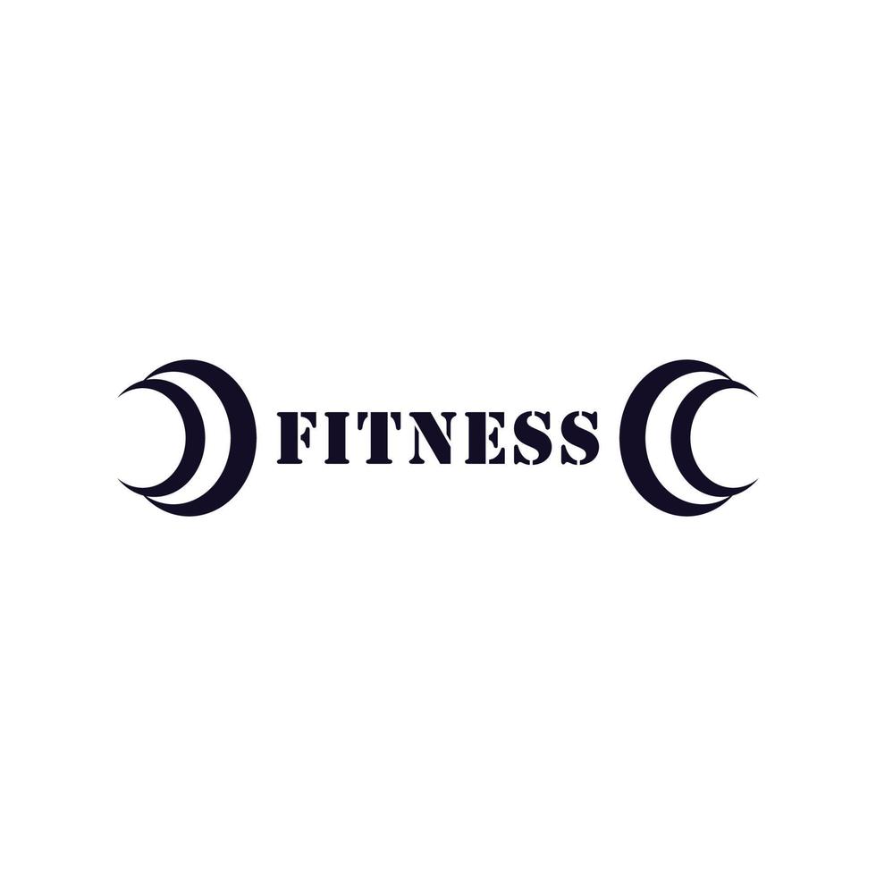 fitness gym weights abstract design vector