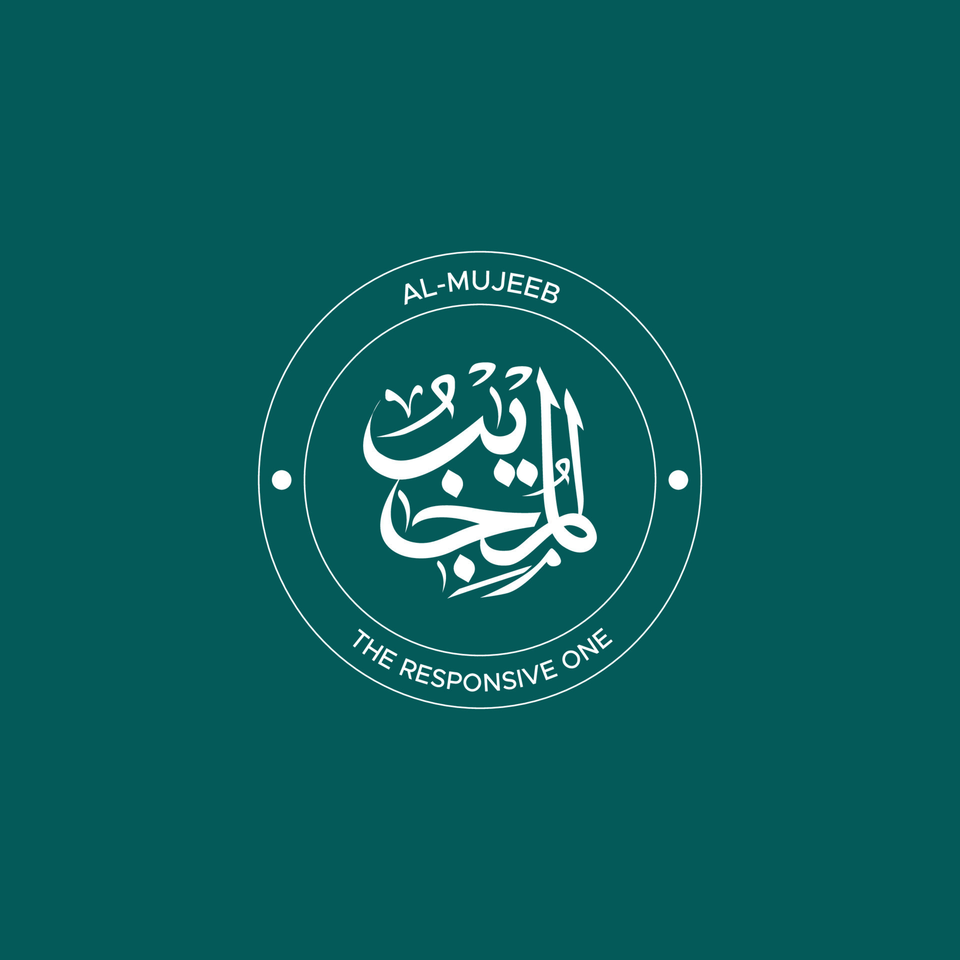 Premium Vector  Allah's name with meaning in arabic calligraphy style