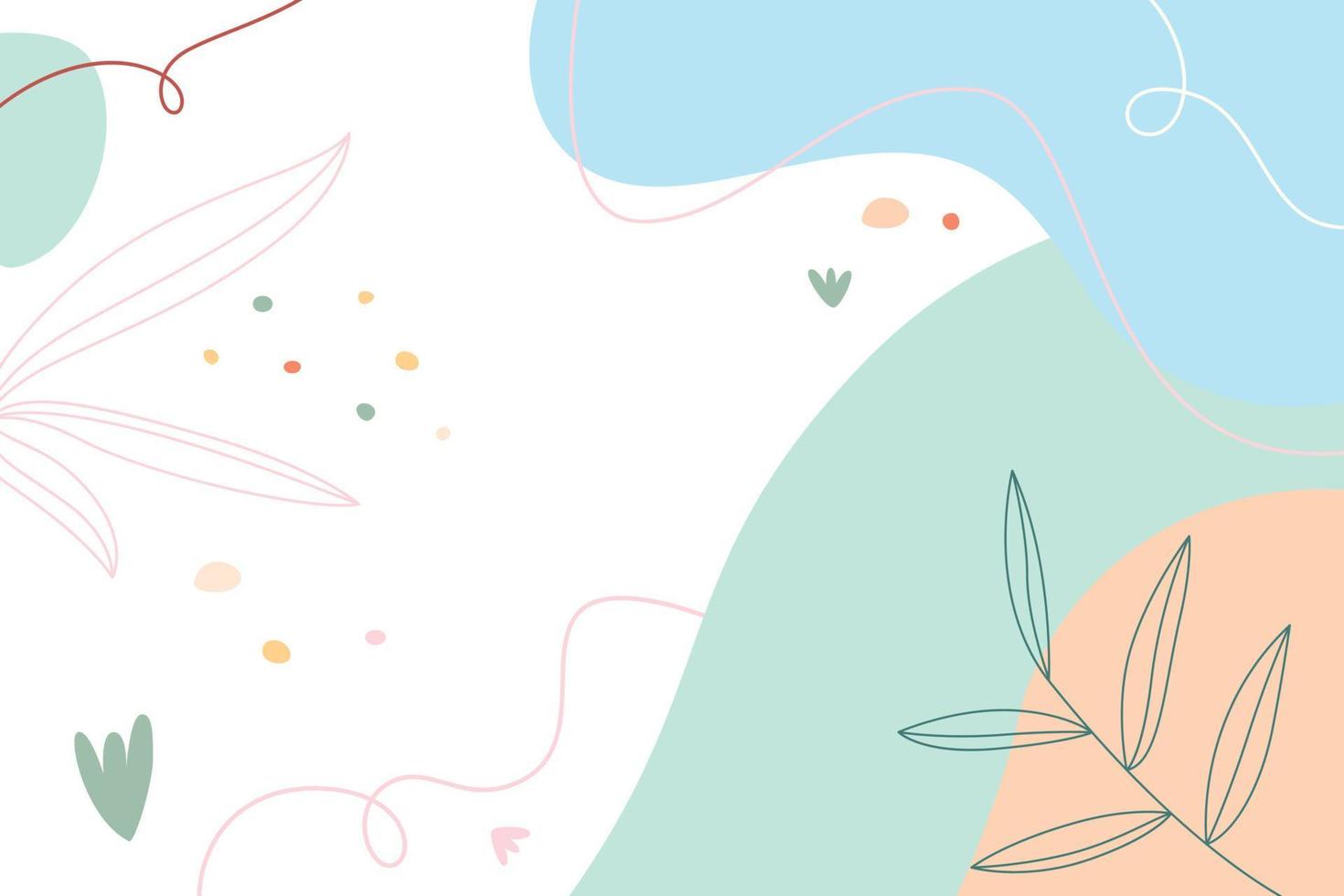 Simple abstract background with copy space area. Vector illustration for presentation, dekstop background, banner, poster, etc