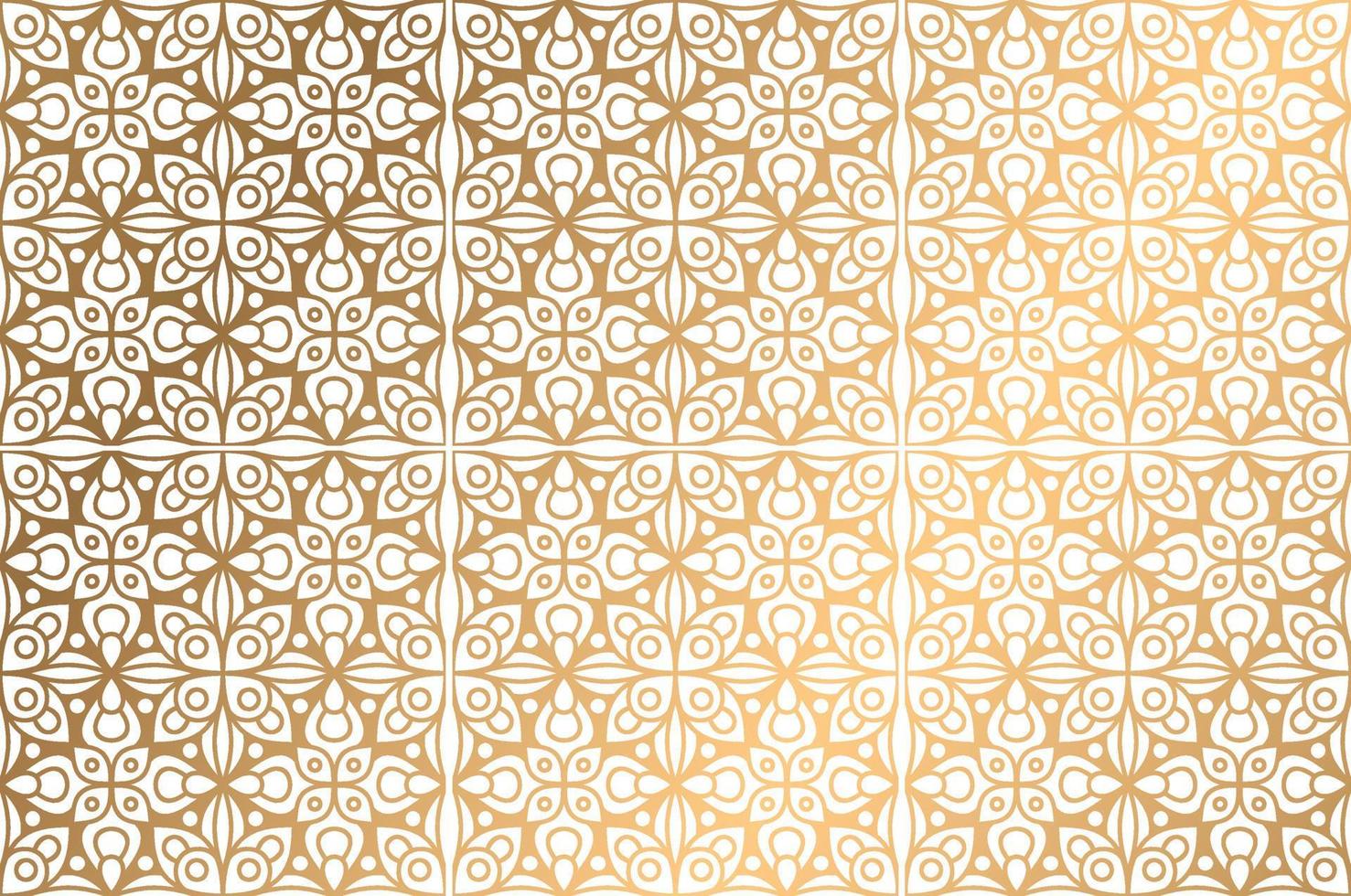 Ethnic golden pattern background. Vector illustration that suitable for wallpaper, wrapping, fabric, wedding, poster, banner, etc