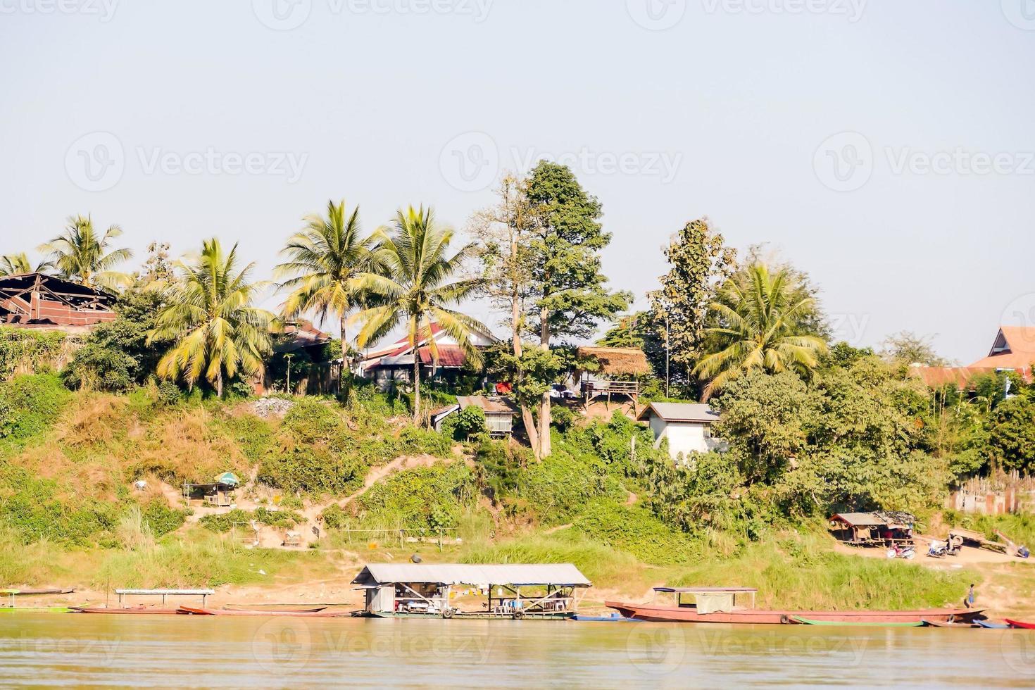 Rural landscape in Asia photo