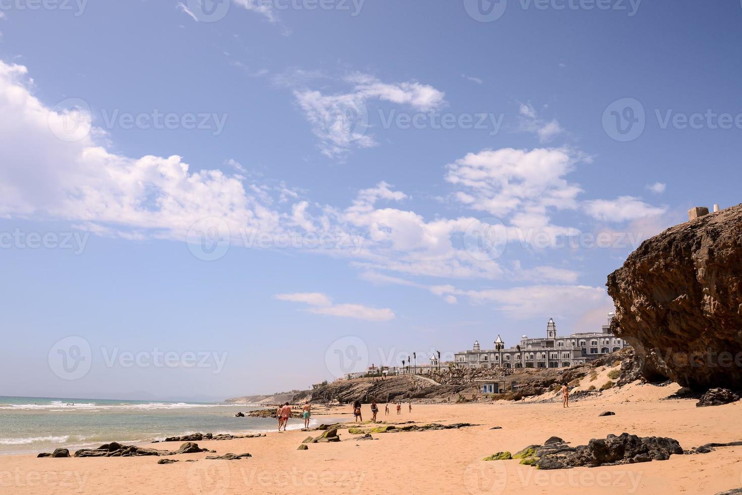 vista de la playa foto