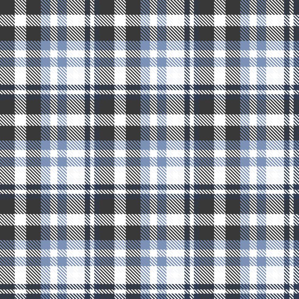 tartan pattern design textile is woven in a simple twill, two over two under the warp, advancing one thread at each pass. vector