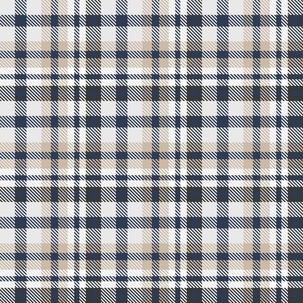 plaid pattern fabric design background is woven in a simple twill, two over two under the warp, advancing one thread at each pass. vector