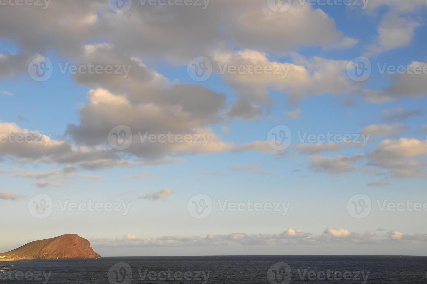 Scenic coastal view photo