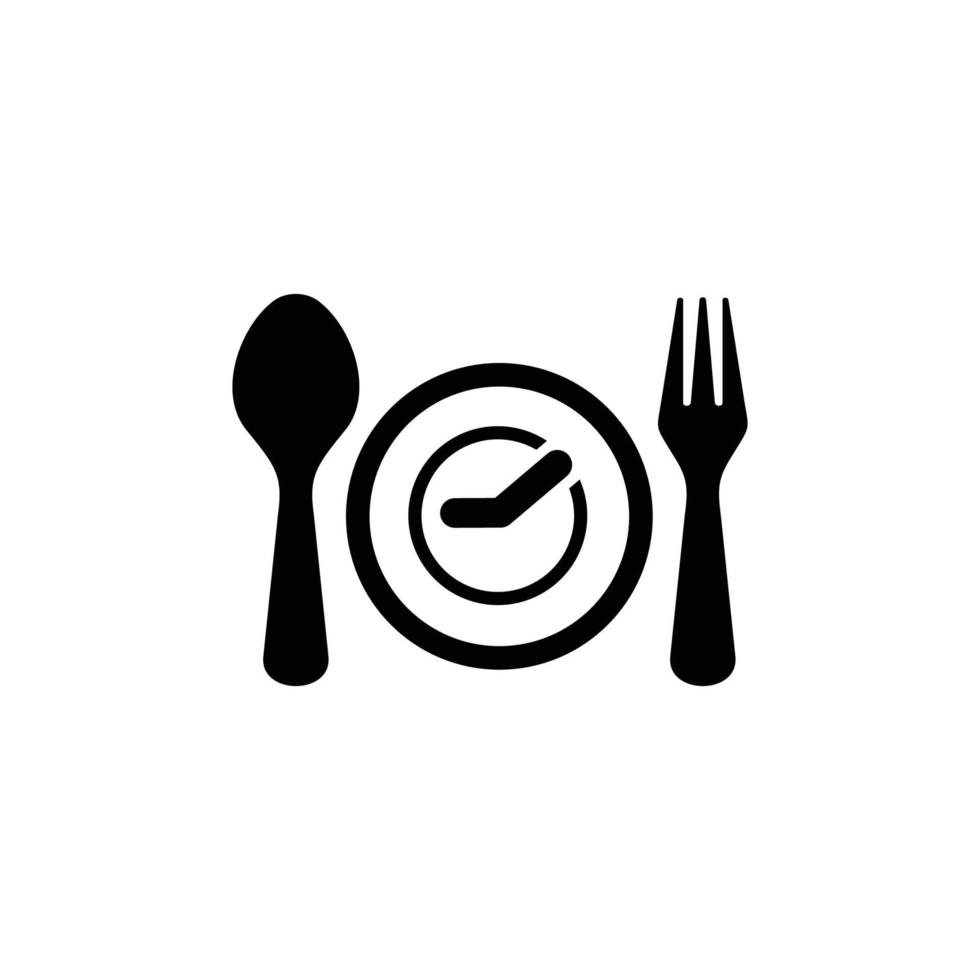 Ramadan fasting simple flat icon vector illustration. Fasting icon vector