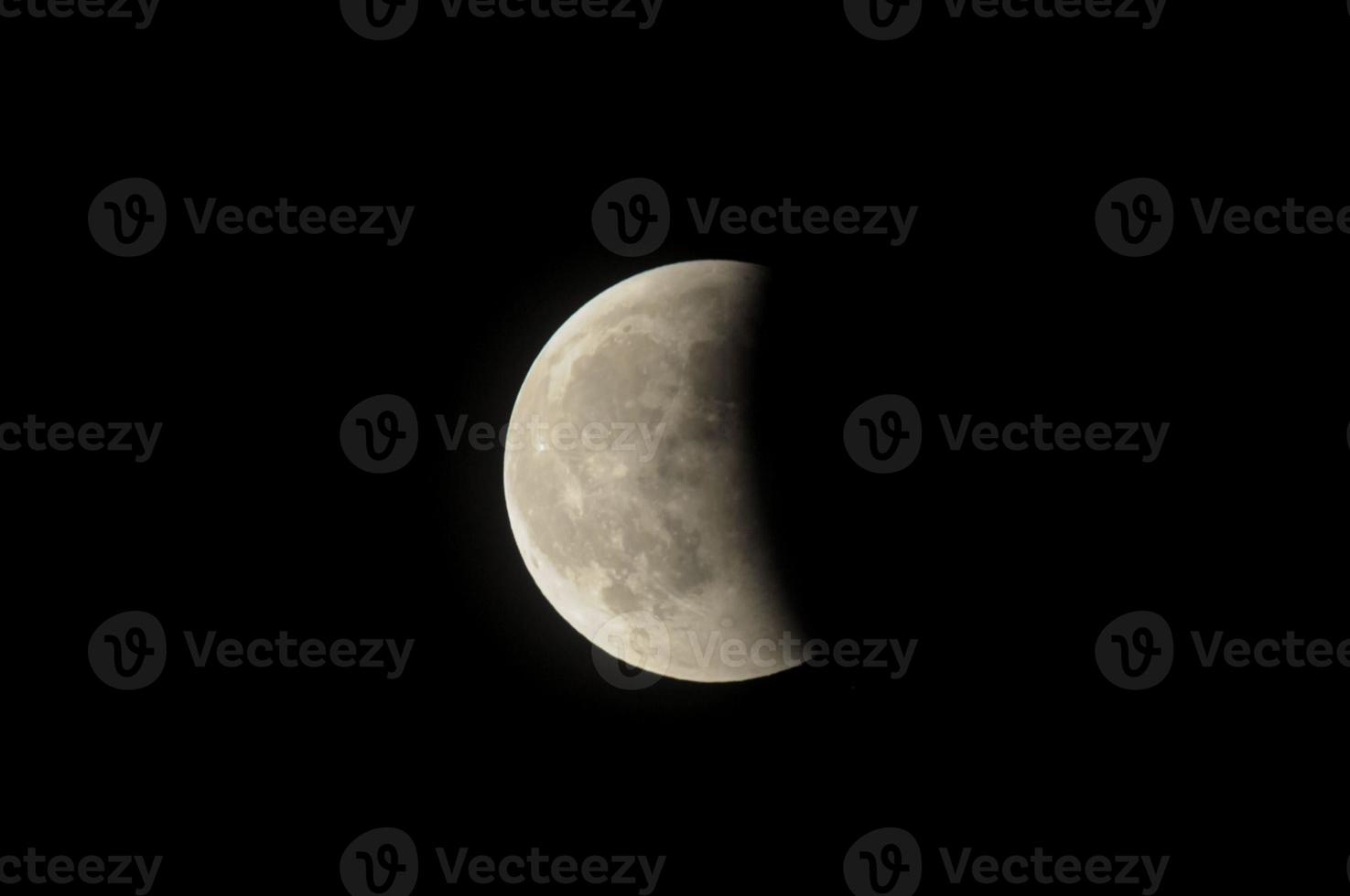 Luna en oscuro antecedentes foto