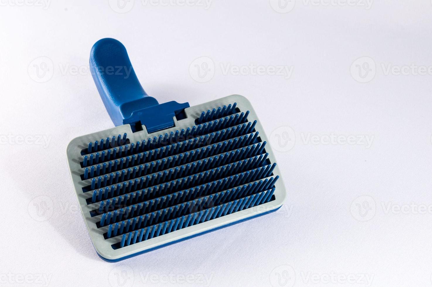 Brush on light background photo