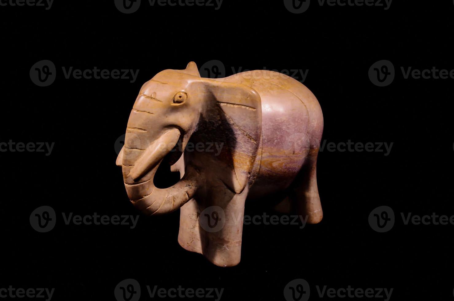 Elephant on dark background 21577828 Stock Photo at Vecteezy